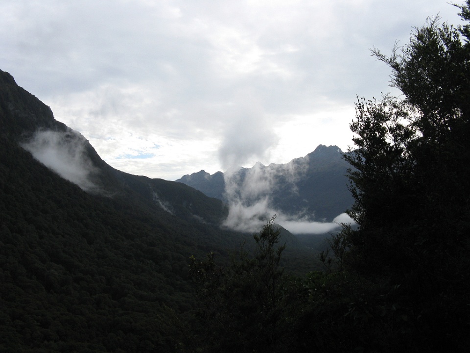 Mist Rising to Meet the Clouds